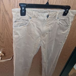American eagle skinny khakis 30x32 tan men's pants